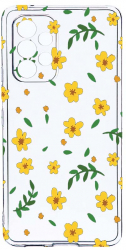 Husa Bestcase comp cu Samsung Galaxy A53 5G Little yellow flowers 2MM Soft Silicon prot cam T 696 