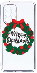 Husa Bestcase comp cu Samsung Galaxy A52s 5G Merry Xmas 2MM Soft Silicon prot cam T 346 