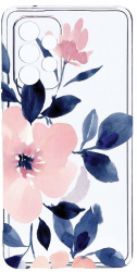 Husa Bestcase comp cu Samsung Galaxy A53 5G Pastel Colors Collection Flowers 2MM Soft Silicon prot cam T 506 