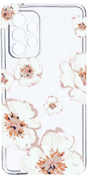 Husa Bestcase comp cu Samsung Galaxy A13 4G Pastel Colors - Flowers 2MM Soft Silicon prot cam T 499 