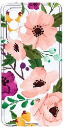 Husa Bestcase comp cu Samsung Galaxy A52s 5G Pastel Flowers 2MM Soft Silicon prot cam T 629 