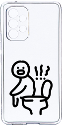 Husa Bestcase comp cu Samsung Galaxy A13 4G Pooping 2MM Soft Silicon prot cam T 981 
