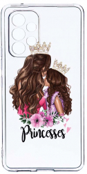 Husa Bestcase comp cu Samsung Galaxy A53 5G Princesses Gril Mom 2MM Soft Silicon prot cam T 552 