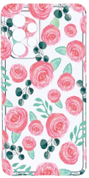 Husa Bestcase comp cu Samsung Galaxy A33 5G Rose Pattern 2MM Soft Silicon prot cam T 640 