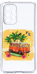 Husa Bestcase comp cu Samsung Galaxy A33 5G Summer Car 2MM Soft Silicon prot cam T 814 