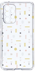 Husa Bestcase comp cu Samsung Galaxy A33 5G Symbols 2MM Soft Silicon prot cam T 178 