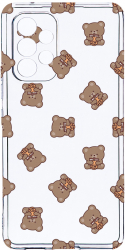 Husa Bestcase comp cu Samsung Galaxy A52s 5G Teddy Bear Pattern 2MM Soft Silicon prot cam T 974 