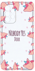 Husa Bestcase comp cu Samsung Galaxy A53 5G Unicorn - Nobody yes 2MM Soft Silicon prot cam T 523 