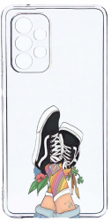 Husa Bestcase comp cu Samsung Galaxy A52s 5G Vans - Gym Shoes 2MM Soft Silicon prot cam T 600 