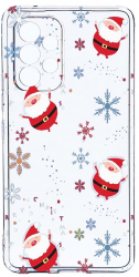 Husa Bestcase comp cu Samsung Galaxy A52 4G / Galaxy A52 5G Xmas - Santa Claus 2MM Soft Silicon prot cam T 308 