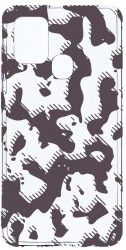 Husa Bestcase comp cu Samsung Galaxy A21s Gray Camouflage 2MM Soft Silicon prot cam T 810 