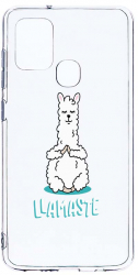 Husa Bestcase comp cu Samsung Galaxy A21s Llamaste Lama 2MM Soft Silicon prot cam T 590 
