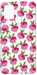 Husa Bestcase comp cu Samsung Galaxy A21s Rose 2MM Soft Silicon prot cam T 107 