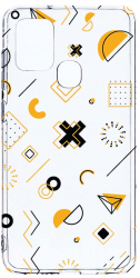 Husa Bestcase comp cu Samsung Galaxy A21s Symbols 2MM Soft Silicon prot cam T 763 