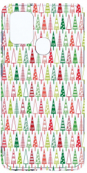 Husa Bestcase comp cu Samsung Galaxy A21s Xmas Tree 2MM Soft Silicon prot cam T 340 
