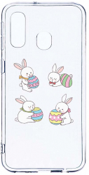 Husa Bestcase comp cu Samsung Galaxy A40 Easter Rabbit 2MM Soft Silicon prot cam T 690 