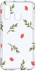 Husa Bestcase comp cu Samsung Galaxy A40 Flowers 2MM Soft Silicon prot cam T 516 