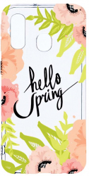 Husa Bestcase comp cu Samsung Galaxy A40 Hello Spring 2MM Soft Silicon prot cam T 685 