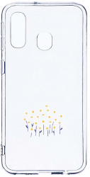 Husa Bestcase comp cu Samsung Galaxy A40 Little Daisy Flowers 2MM Soft Silicon prot cam T 642 