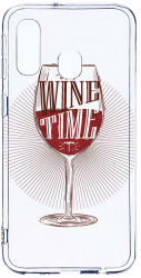 Husa Bestcase comp cu Samsung Galaxy A40 Wine Time 2MM Soft Silicon prot cam T 808 