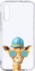 Husa Bestcase comp cu Samsung Galaxy A50 / A30s / A50s Cool Giraffe 2MM Soft Silicon prot cam T 1007 