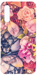 Husa Bestcase comp cu Samsung Galaxy A50 / A30s / A50s Floral 2MM Soft Silicon prot cam T 5 