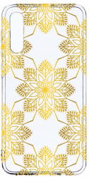 Husa Bestcase comp cu Samsung Galaxy A50 / A30s / A50s Gold 2MM Soft Silicon prot cam T 120 