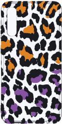 Husa Bestcase comp cu Samsung Galaxy A50 / A30s / A50s Lila Leopard Pattern 2MM Soft Silicon prot cam T 1035 