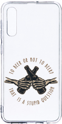 Husa Bestcase comp cu Samsung Galaxy A50 / A30s / A50s To Beer Or Not To Beer 2MM Soft Silicon prot cam T 1025 
