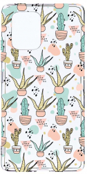 Husa Bestcase comp cu Samsung Galaxy A71 Cactus 2MM Soft Silicon prot cam T 774 