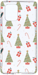 Husa Bestcase comp cu Samsung Galaxy A71 Christmas Pattern 2MM Soft Silicon prot cam T 873 