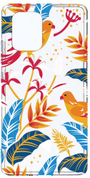 Husa Bestcase comp cu Samsung Galaxy A71 Colored Birds 2MM Soft Silicon prot cam T 769 
