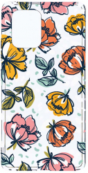 Husa Bestcase comp cu Samsung Galaxy A71 Flowers - Pastel Colors 2MM Soft Silicon prot cam T 755 