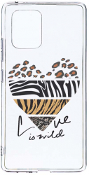 Husa Bestcase comp cu Samsung Galaxy A71 Love Is Wild 2MM Soft Silicon prot cam T 762 