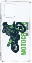 Husa Bestcase comp cu Samsung Galaxy A71 Motocross 2MM Soft Silicon prot cam T 819 