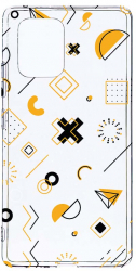 Husa Bestcase comp cu Samsung Galaxy A71 Symbols 2MM Soft Silicon prot cam T 763 