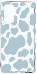 Husa Bestcase comp cu Samsung Galaxy S20 FE Blue Cow 2MM Soft Silicon prot cam T 788 