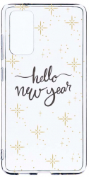 Husa Bestcase comp cu Samsung Galaxy S20 FE Hello New Year 2MM Soft Silicon prot cam T 173 