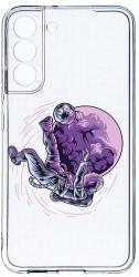 Husa Bestcase comp cu Samsung Galaxy S22 Plus Astronaut Football 2MM Soft Silicon prot cam T 833 