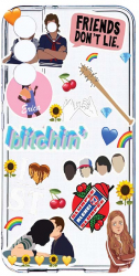 Husa Bestcase comp cu Samsung Galaxy S21 FE Friends Don and rsquo t Lie 2MM Soft Silicon prot cam T 376 
