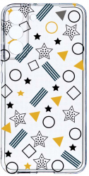 Husa Bestcase comp cu Samsung Galaxy S22 Plus Geometric 2MM Soft Silicon prot cam T 138 