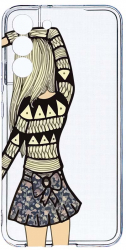 Husa Bestcase comp cu Samsung Galaxy S22 Plus Girl Friend 2MM Soft Silicon prot cam T 187 