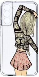 Husa Bestcase comp cu Samsung Galaxy S22 Plus Girl Friend 2MM Soft Silicon prot cam T 188 