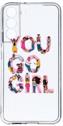 Husa Bestcase comp cu Samsung Galaxy S22 Plus Girl Power 2MM Soft Silicon prot cam T 250 