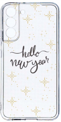 Husa Bestcase comp cu Samsung Galaxy S22 Plus Hello New Year 2MM Soft Silicon prot cam T 173 