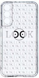 Husa Bestcase comp cu Samsung Galaxy S21 FE Look At Me 2MM Soft Silicon prot cam T 39 