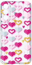 Husa Bestcase comp cu Samsung Galaxy S22 Plus Lovely Hearts 2MM Soft Silicon prot cam T 185 