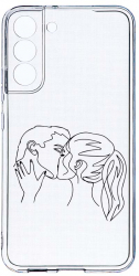 Husa Bestcase comp cu Samsung Galaxy S22 Plus Teen Love 2MM Soft Silicon prot cam T 743 