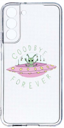 Husa Bestcase comp cu Samsung Galaxy S22 Plus Universe Good Bye 2MM Soft Silicon prot cam T 474 