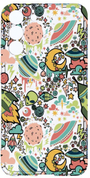 Husa Bestcase comp cu Samsung Galaxy S21 FE Universe Planets UFO 2MM Soft Silicon prot cam T 472 